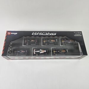 Bburago Red Bull Formula 1 F1  1:43 Die Cast Model 6 Pack Cars Limited Brand New